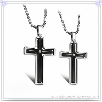 Jewelry Fashion Pendant Stainless Steel Lovers Necklace (HR2120)